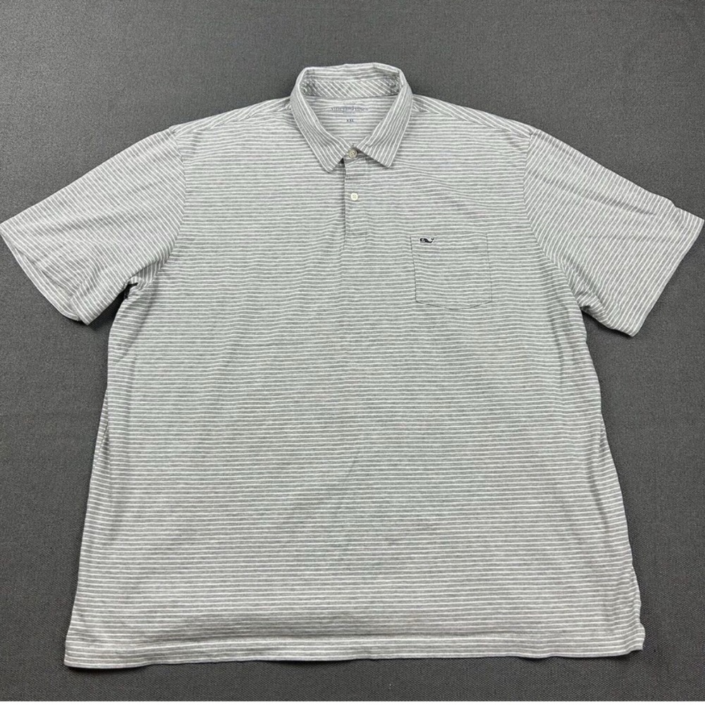 Vineyard Vines PoloStriped Men's Shirt, Classic Fit, XXL